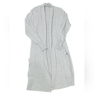 Zara Home Elegant Gray Women's Long Cardigan. M/L
